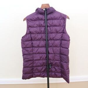 Eddie Bauer Women's Deep Purple Puffer Vest